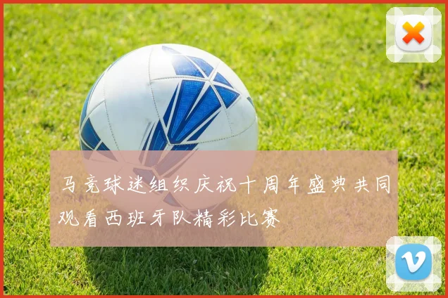 马竞球迷组织庆祝十周年盛典共同观看西班牙队精彩比赛